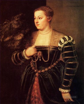ティツィアーノ Painting - ティツィアーノの娘ラヴィニア 1560 ティツィアーノ ティツィアーノ